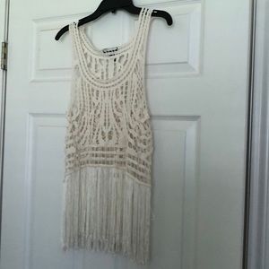 Crochet & Fringe Top